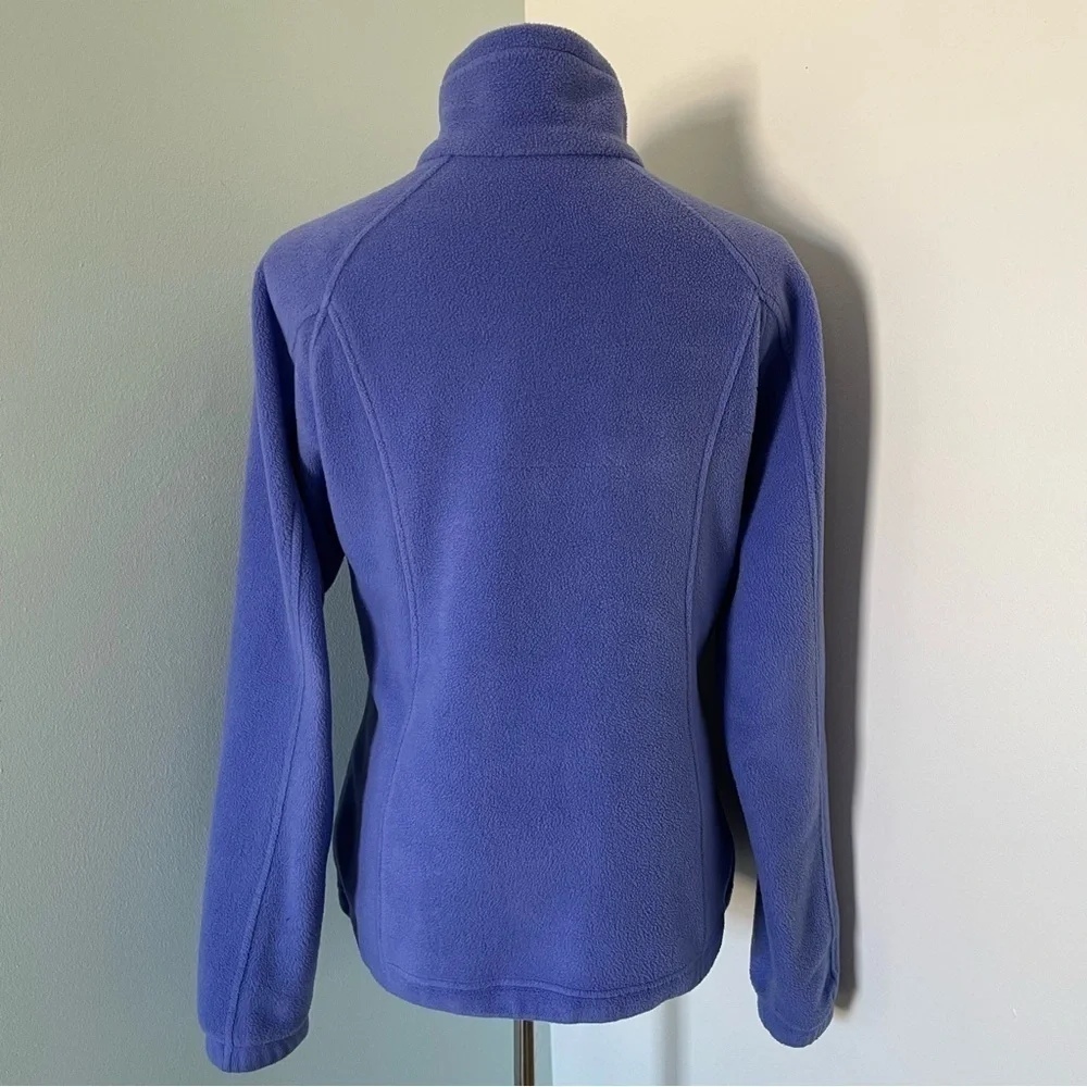 Columbia Women’s Zip Up Fleece Jacket Light Purple Size M